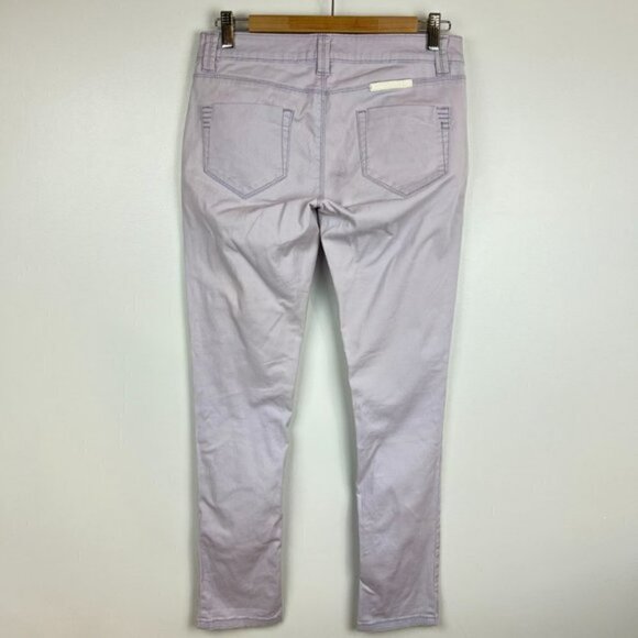BCBGeneration Cotton Blend Lilac Breeze Light Purple Skinny Jeans - Size 25 - Picture 3 of 11